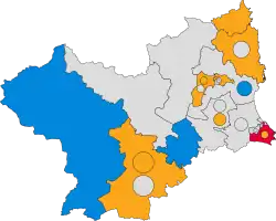 2003 results map