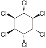 α-Hexachlorocyclohexane, the levorotatory enantiomer