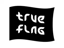 "True flag", self-referential flag, horizontal axis mirror hetero- type.