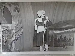 "Actor Ilizir (Ilyusha) Abramov. Judeo-Tat theatre. Derbent, USSR. 1980."