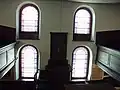 Interior, Toxteth Unitarian Chapel (1618 altered 1774; Grade I)