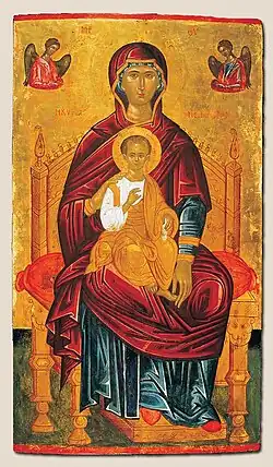 Virgin and Child Enthroned Ritzos