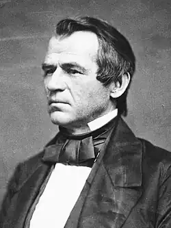 Senator Andrew Johnson of Tennessee