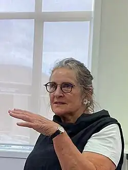 Anne Salmond at an A+W NZ Breakfast Lecture (cropped)