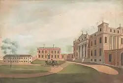 Hawkstone Hall in the eighteenth century