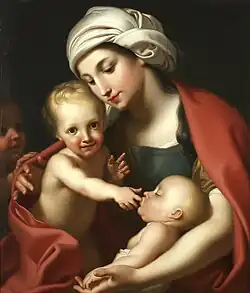 Caritas with three children, Vienna, Kunsthistorisches Museum