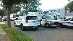 Nassau County Police and EMTs