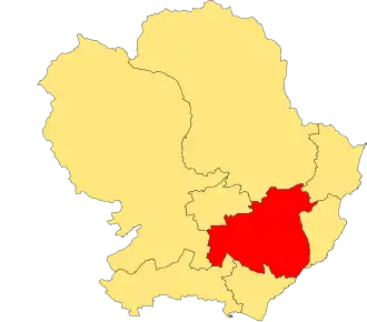 Location of the ward