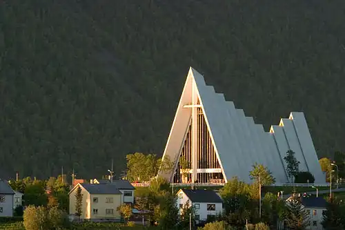 Arctic Cathedral, Tromsø by Jan Inge Hovig (1965)