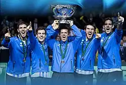 Argentina won their first Davis Cup title