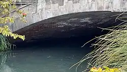 underside of brick arch