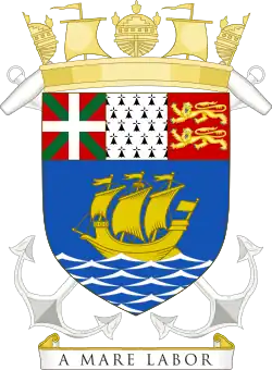 Seal of Saint Pierre and Miquelon