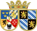 Arms of Charles of Sweden and Marie of Palatine