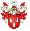 Arms of the de Keghel family, Bourgeois of Brussels until the 16th century.