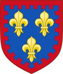 Arms of Charles dArtois