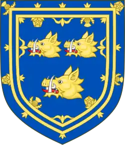 Arms of the Marquess of Aberdeen and Temair