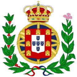 Coat of arms of the United Kingdom of Portugal, Brazil and Algarves (1816–1821)