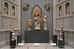 Madonna with the Glass Eyes between SS Reparata and Zanobi, 1300–10, Florence Cathedral Museum