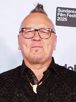 A photo of Art Napoleon, taken at the 2025 Sundance Film Festival.