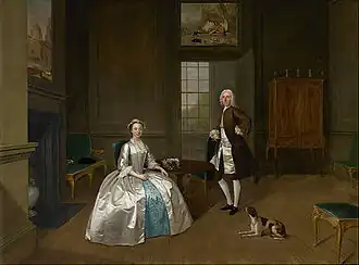Arthur Devis , Mr and Mrs Atherton , 1743