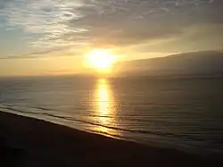 Sunset in the Murcielago Beach