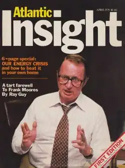 First cover of Atlantic Insight from April 1979