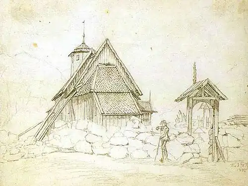 Old Atrå Stave Church