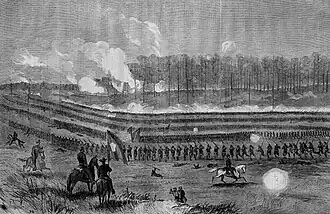 Attack on the Enemy's Centre, Near Marietta, Georgia, 1864