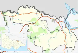 Beechworth is located in Shire of Indigo