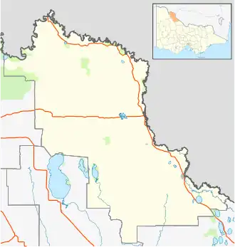 Goschen is located in Rural City of Swan Hill