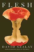 Image of the book jacket for this 2025 novel. The book jacket image looks like the core of an eaten apple in the foreground inset into a black background.