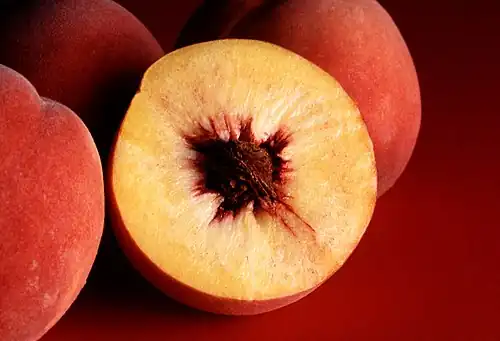The peach is a typical drupe (stone fruit).