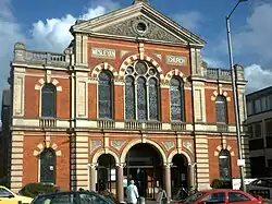 Aylesbury Methodist Church. Built in 1893 as a Wesleyan church.