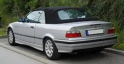 BMW 320i (E36 convertible, Australia)