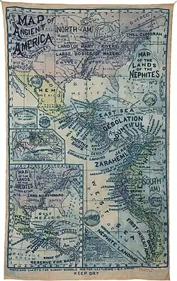 MAP OF ANCIENT AMERICA