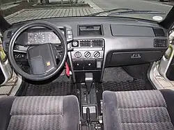 Citroën BX GTi interior