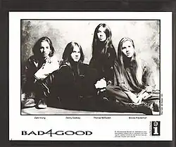Bad4Good (from left to right) Zack Young, Danny Cooksey, Thomas McRocklin, and Brooks Wackerman