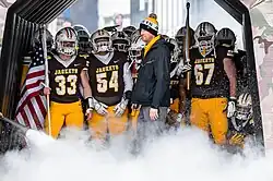 A Yellow Jackets football game in 2021