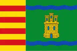 Flag of Alcolea de Cinca