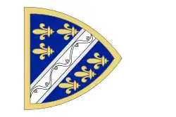 Royal banner of the Kingdom of Bosnia