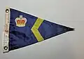 Royal Barbados Yacht Club Burgee 1932-1991