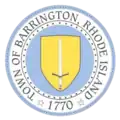 Official seal of Barrington, Rhode Island