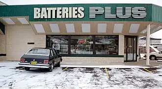 Image of the first Batteries Plus store