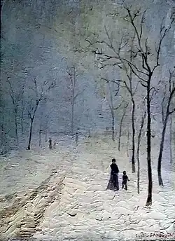 Promenade dans la neige