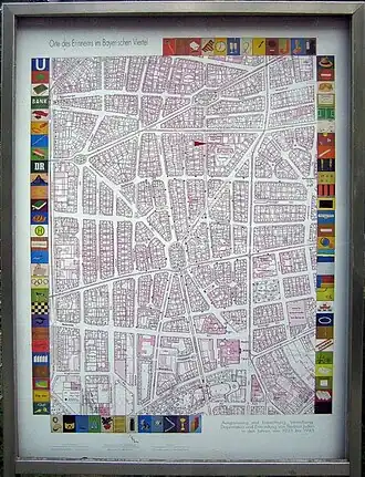 Bayerisches Viertel Erinnern Infotafel