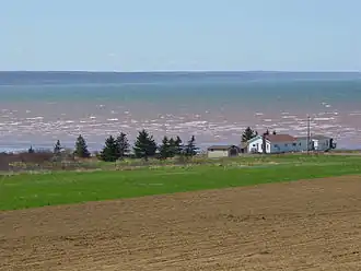 The Minas Basin in early May