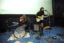 Beach Day performing in 2014