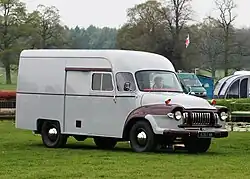 Bedford TJ with walk-through van body