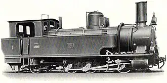 Builders photo of Beirut-Damascus rack locomotive