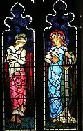 St Agnes of Rome and Catherine of Alexandria, St Paul, Irton